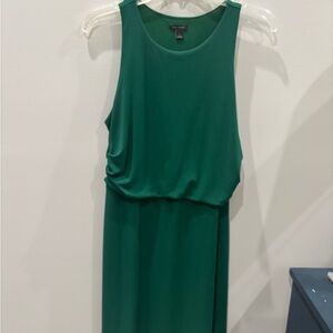 Ann Taylor Green Midi Dress